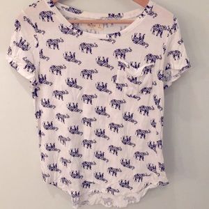 Elephant Print tee